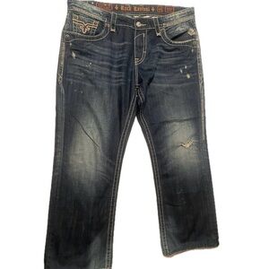 Men’s Rock Revival Jeans. Stephen Straight. Size 40